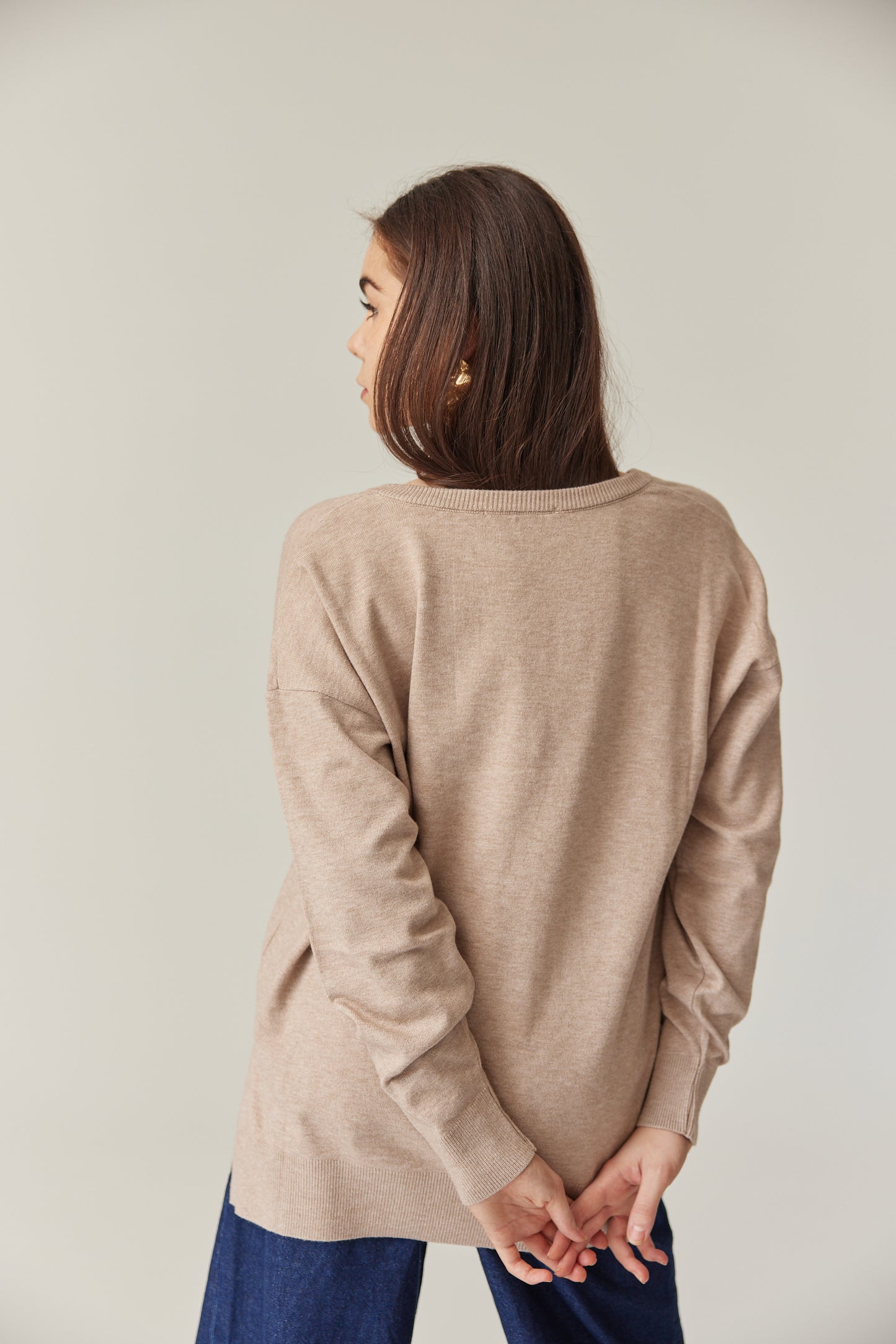 Velvet Vee Sweater