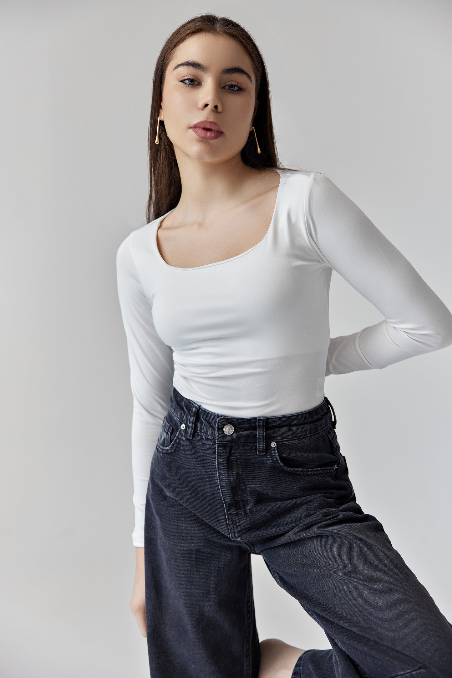 Square Blush Top