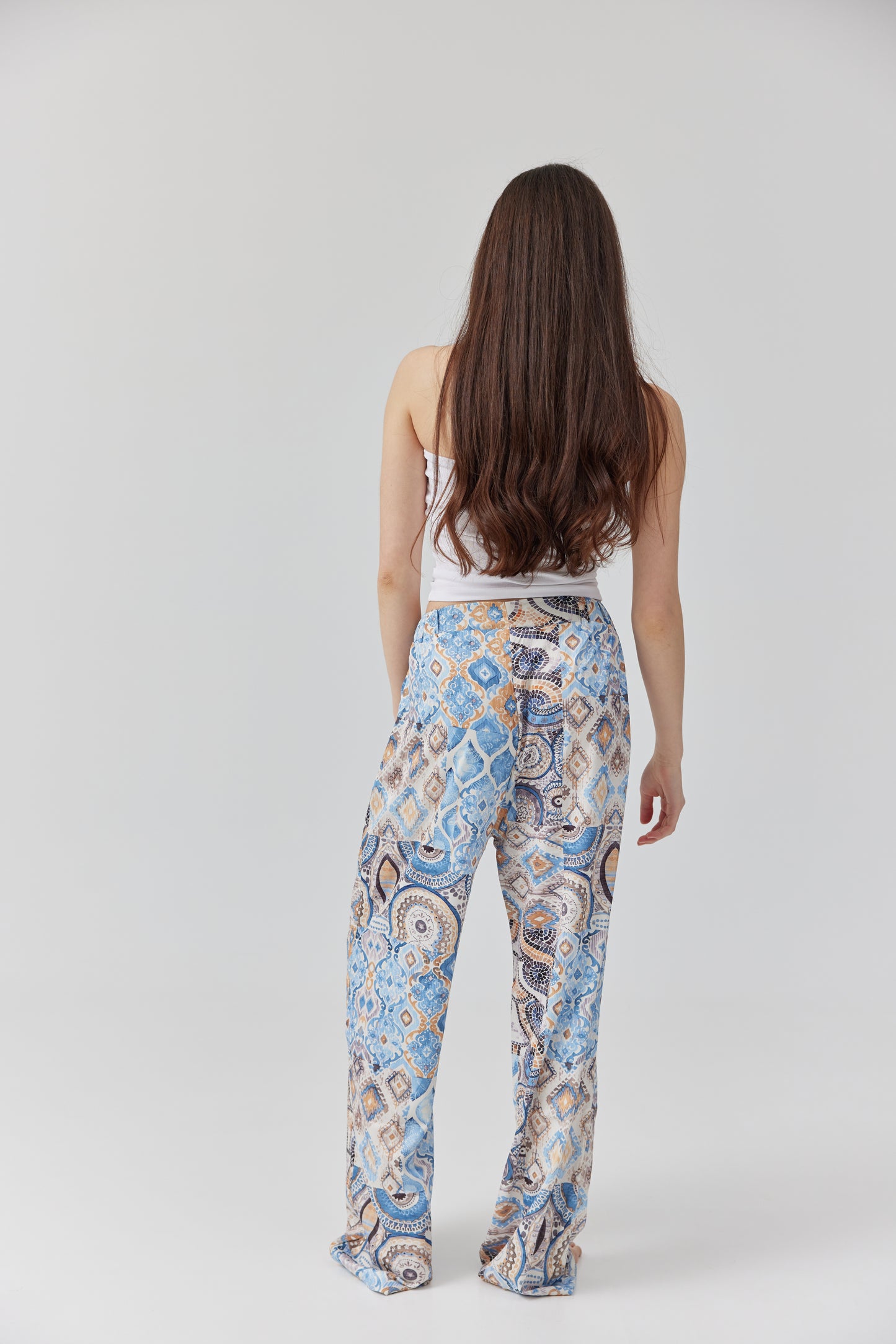 Azure Patterns Pants