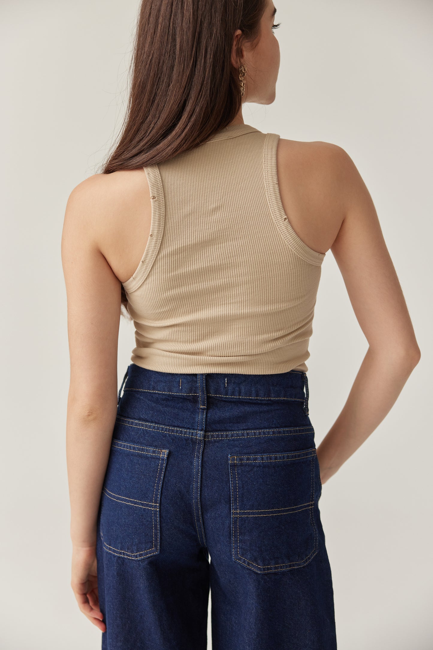 Ribbed Radiance Tops