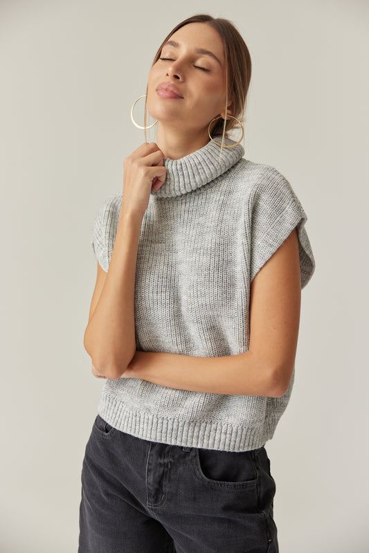 Sleek Turtle Neck Sweater