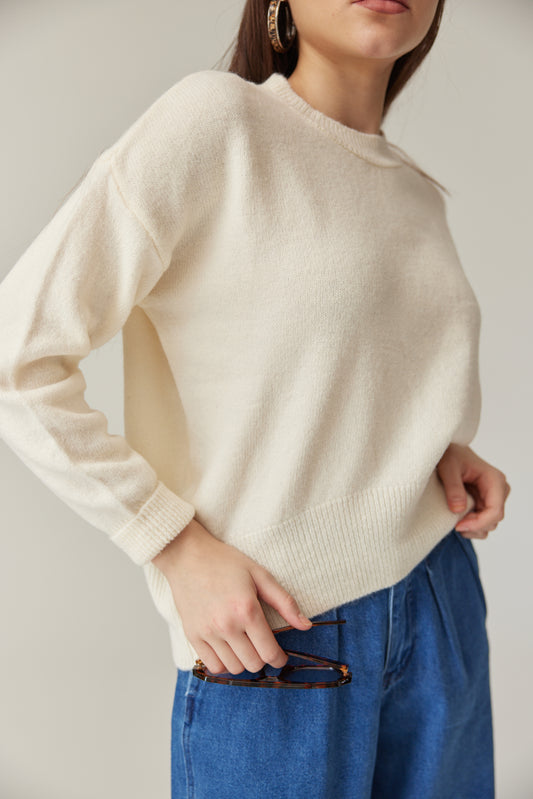 Ridge Knit Sweater