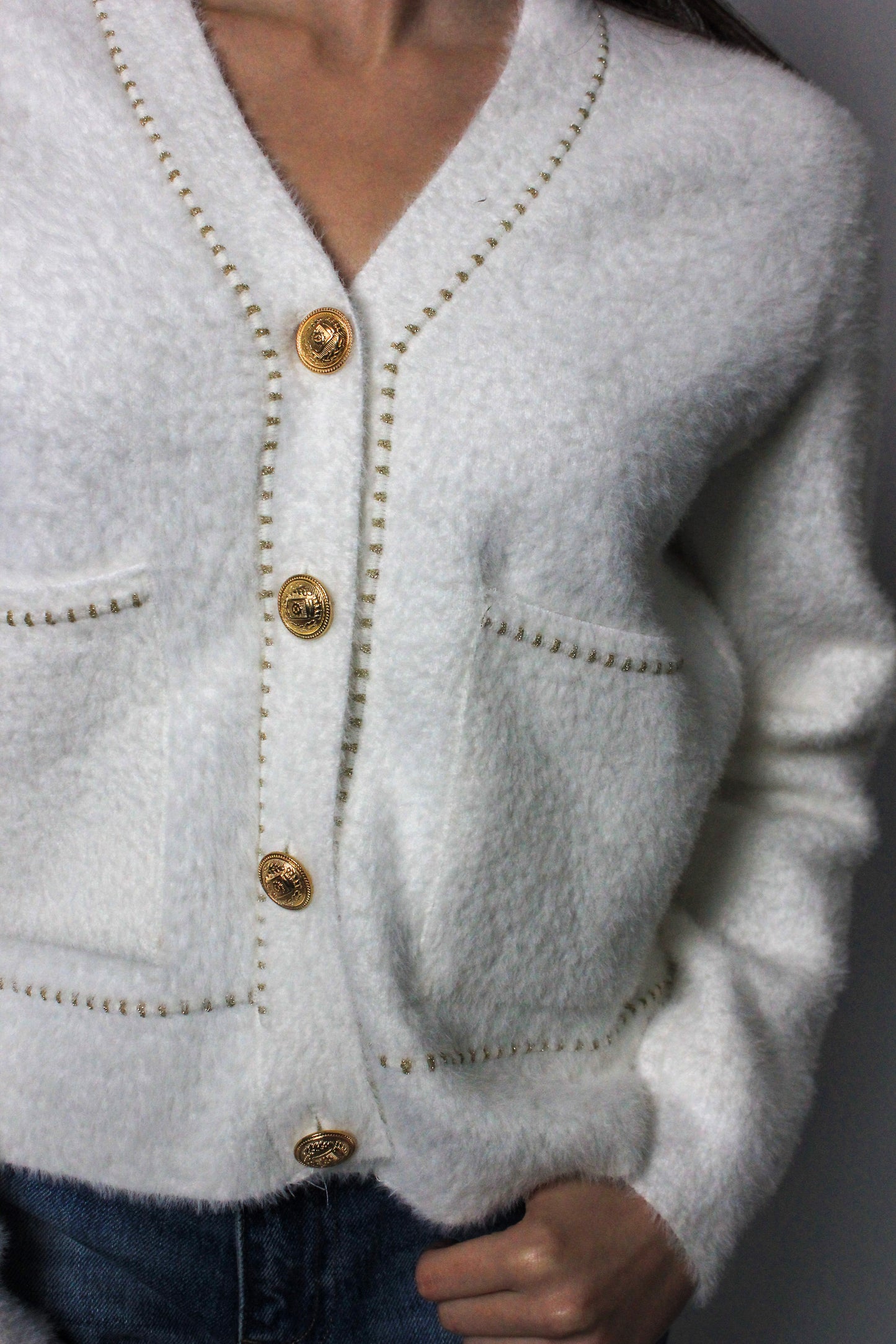 Golden Charm Sweater